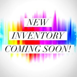 New Items coming soon!